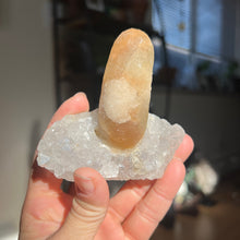 Load image into Gallery viewer, Calcite on Quartz