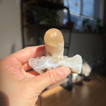 Load image into Gallery viewer, Calcite on Quartz