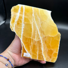 Load image into Gallery viewer, Honeycomb Orange Calcite