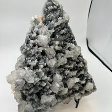 Load image into Gallery viewer, Apophyllite and Stilbite on Chalcedony