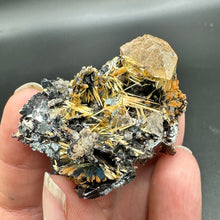 Load image into Gallery viewer, Hematite/Rutilated QuartzSmokey Quartz