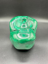 Load image into Gallery viewer, Malachite "Chair" Sphere Holder