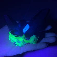 Load image into Gallery viewer, Hyalite Opal on Smoky Quartz