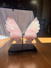 Load image into Gallery viewer, Rose Quartz Angel Wings #2
