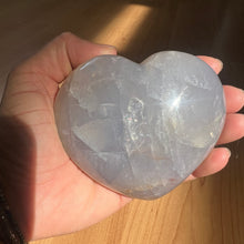 Load image into Gallery viewer, Blue Rose Quartz Heart

