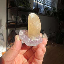 Load image into Gallery viewer, Calcite on Amethyst
