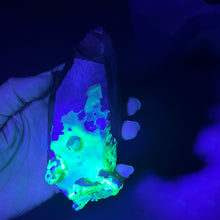 Load image into Gallery viewer, Hyalite Opal on Smoky Quartz

