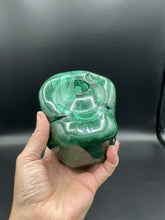 Load and play video in Gallery viewer, Malachite "Chair" Sphere Holder
