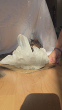 Load and play video in Gallery viewer, Clear Quartz Cluster - Large
