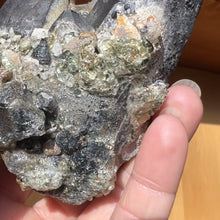 Load and play video in Gallery viewer, Hyalite Opal on Smoky Quartz
