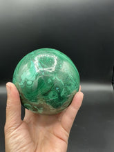 Load and play video in Gallery viewer, Malachite Sphere
